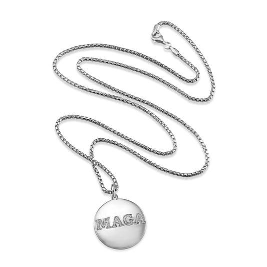 Sterling Silver MAGA Medallion ™