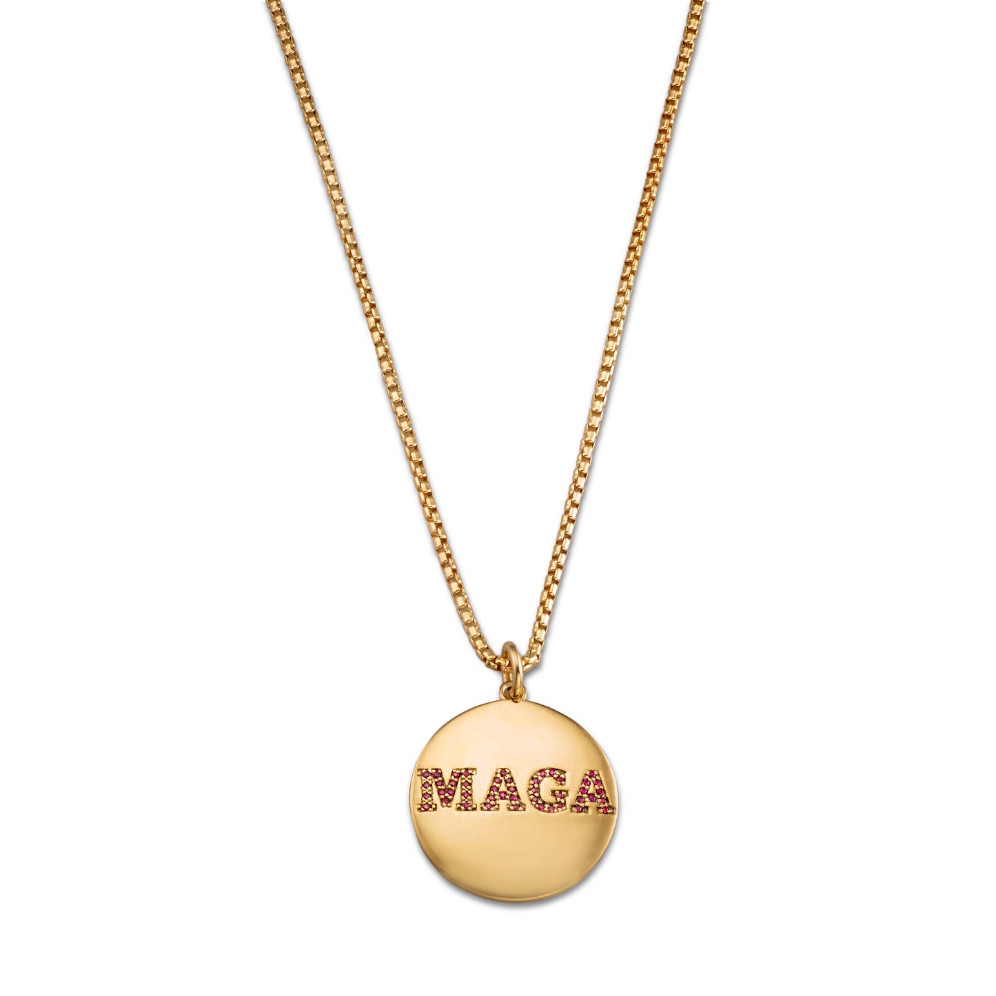 14K Gold MAGA Medallion ™