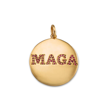 14K Gold MAGA Medallion ™
